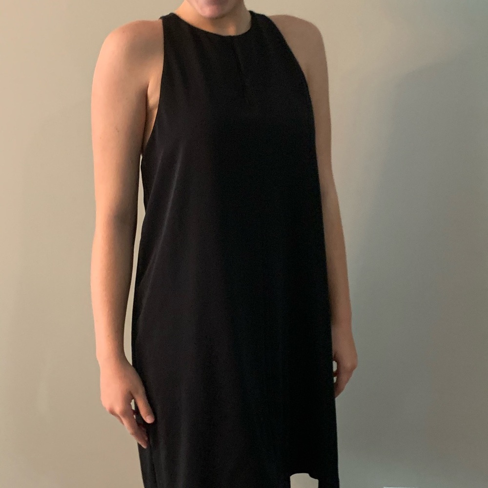 Ann Taylor’s Loft Black Sleeveless Dress